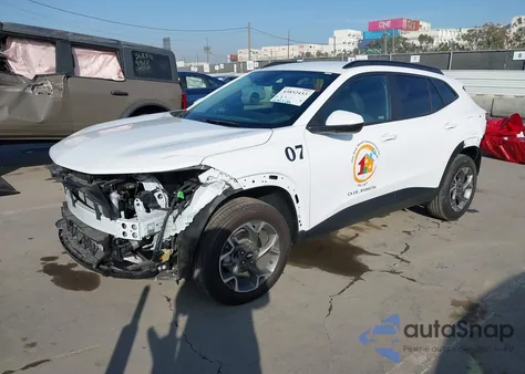 2025 Chevrolet Trax Fwd Lt из США, поврежденный, VIN KL77LHEP2SC021618